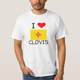 Camiseta Amo a Clovis New México