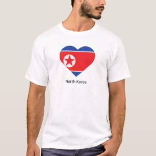 Camiseta Amo a Corea del Norte