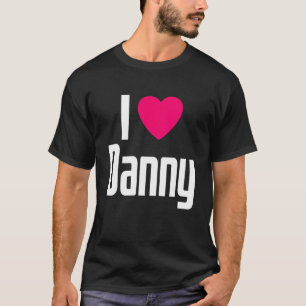 Camiseta Amo a Danny Pink Heart I Heart Danny