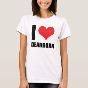 Camiseta Amo a Dearborn