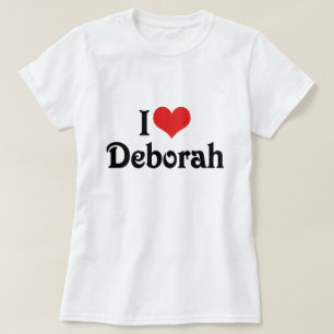 Camiseta Amo a Deborah