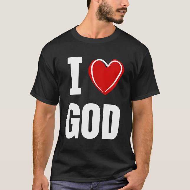 Camiseta Amo a Dios (Anverso)