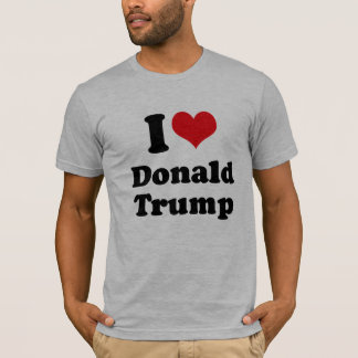 Camiseta Amo a Donald Trump para el presidente - .png