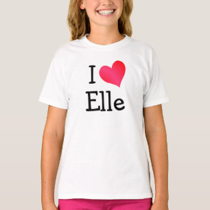 Camiseta Amo a Elle