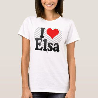 Camiseta Amo a Elsa