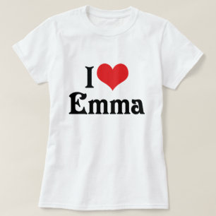 Camiseta Amo a Emma
