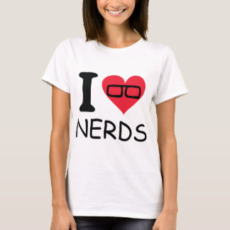 Camiseta amo a empollones