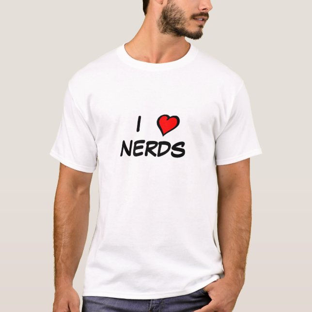 Camiseta Amo a empollones (Anverso)