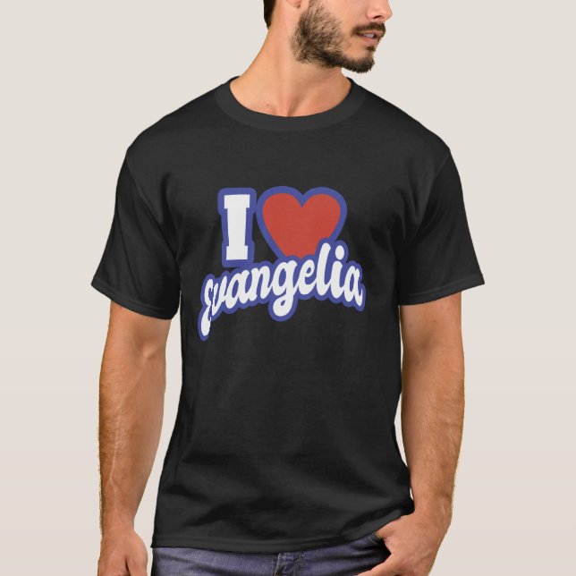 Camiseta Amo a Evangelia (Anverso)