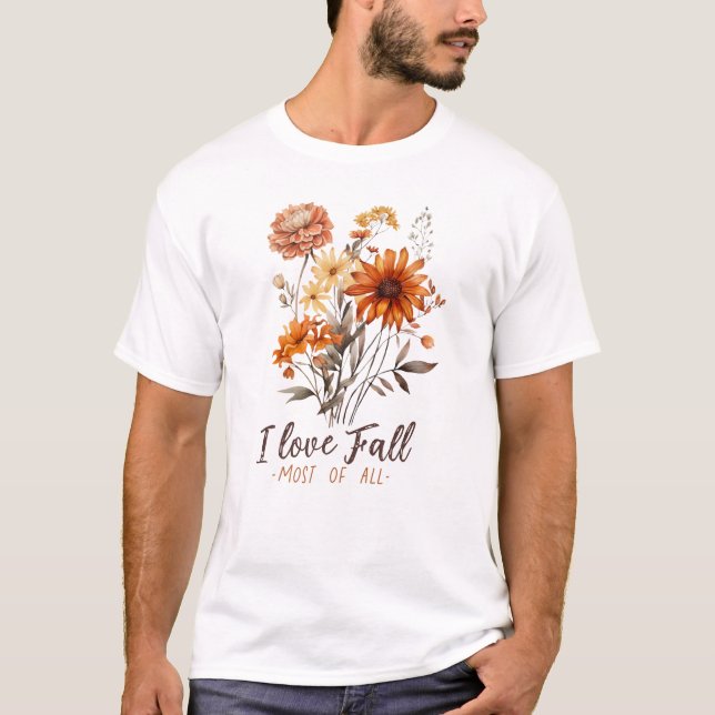 Camiseta Amo A Fall La Mayoría De Las (Anverso)