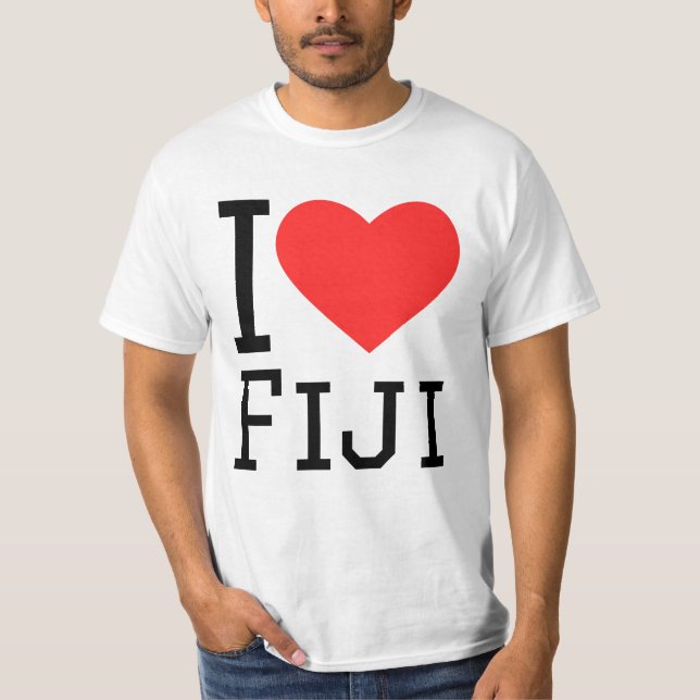 Camiseta Amo a Fiyi (Anverso)