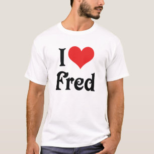 Camiseta Amo a Fred