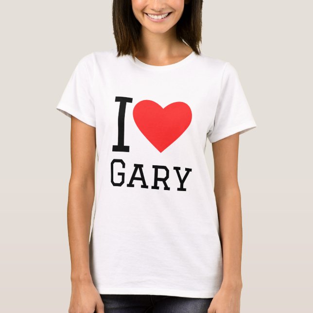 Camiseta Amo a Gary (Anverso)