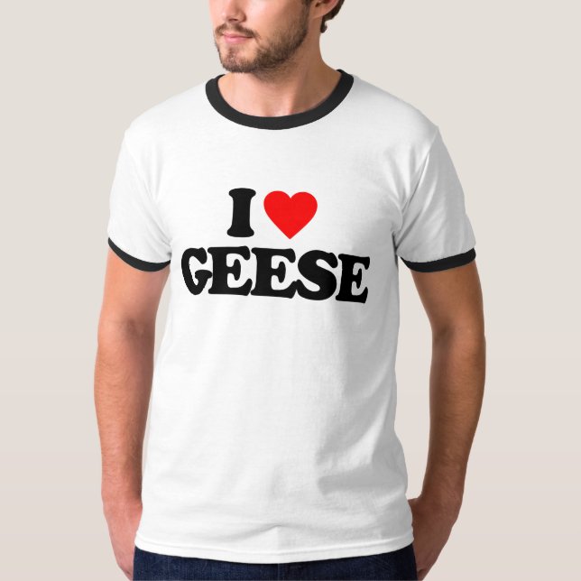 CAMISETA AMO A GEESE (Anverso)