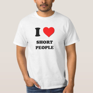 Camiseta Amo a gente corta