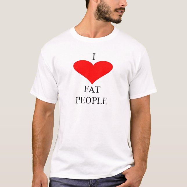 CAMISETA AMO A GENTE DEL FAT (Anverso)