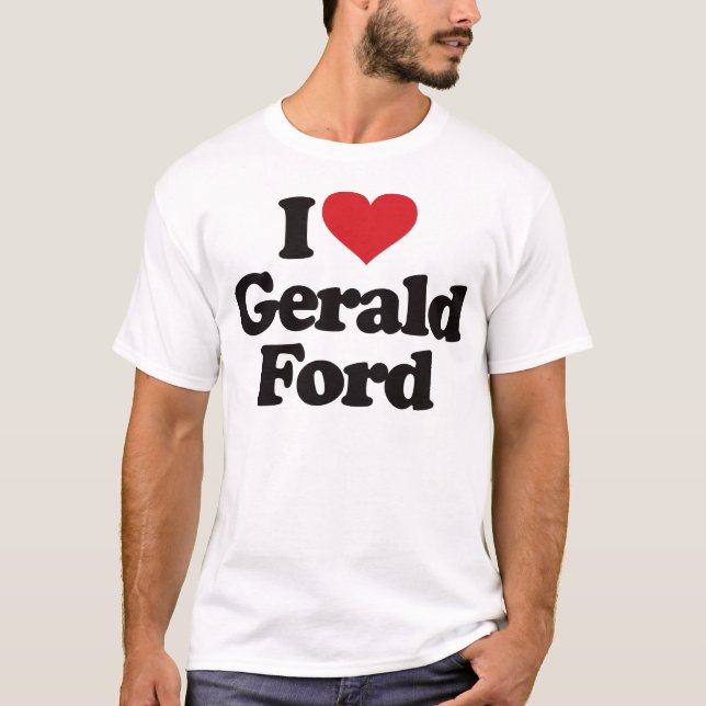 Camiseta Amo a Gerald Ford (Anverso)