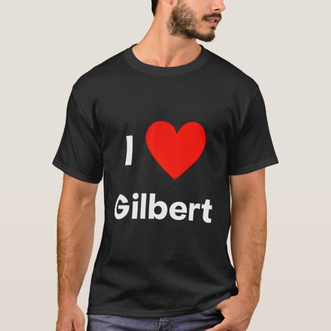 Camiseta Amo a Gilbert (Anverso)