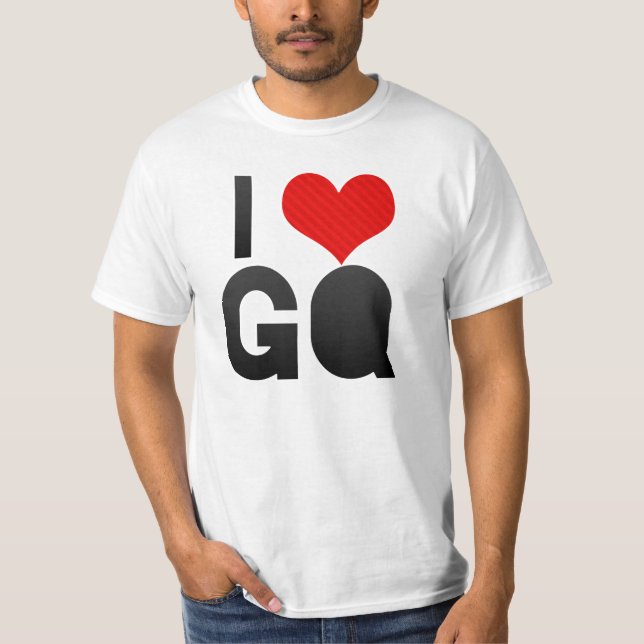 Camiseta Amo a GQ (Anverso)