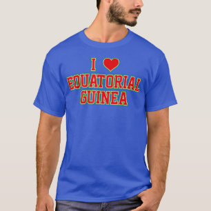 Camiseta Amo a Guinea Ecuatorial
