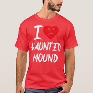Camiseta Amo a Halloween de Mound fresco triste corazón