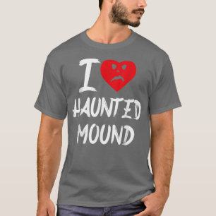 Camiseta Amo a Halloween de Mound fresco triste corazón