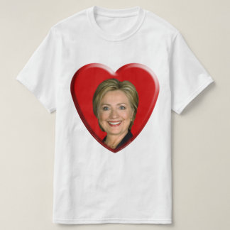 Camiseta Amo a Hillary