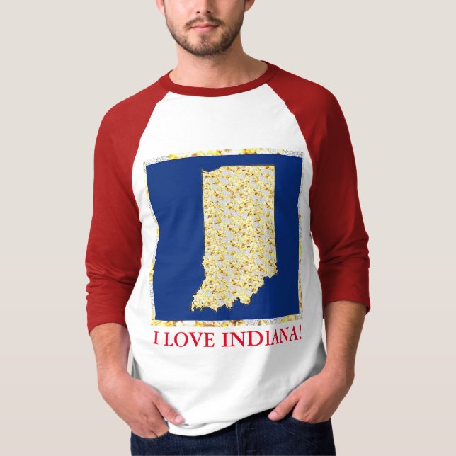 CAMISETA ¡AMO A INDIANA! (Anverso)