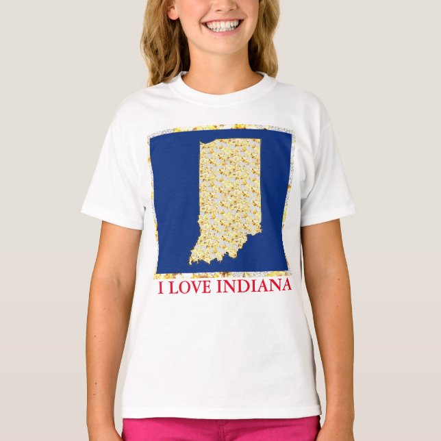 CAMISETA AMO A INDIANA (Anverso)