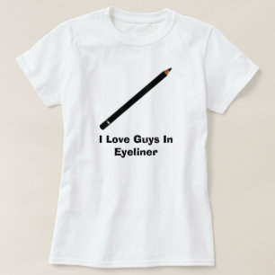 Camiseta Amo a individuos en Eyeliner