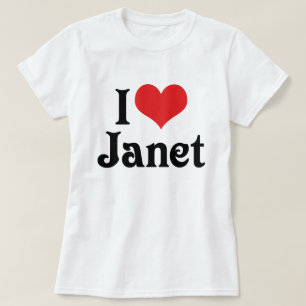 Camiseta Amo a Janet