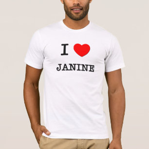Camiseta Amo a Janine
