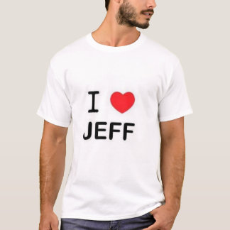 Camiseta Amo a Jeff