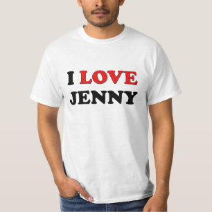 Camiseta Amo a Jenny