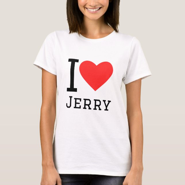 Camiseta Amo a Jerry (Anverso)
