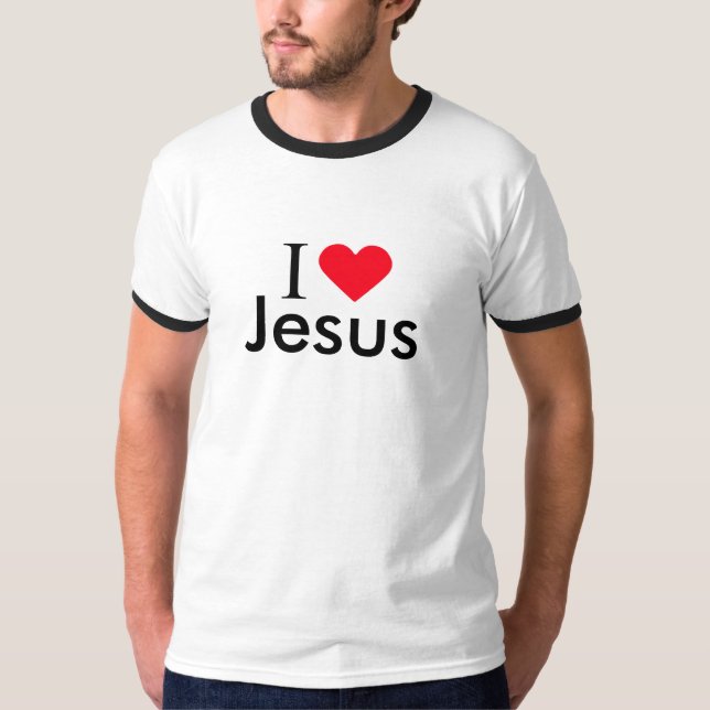 CAMISETA AMO A JESÚS (Anverso)