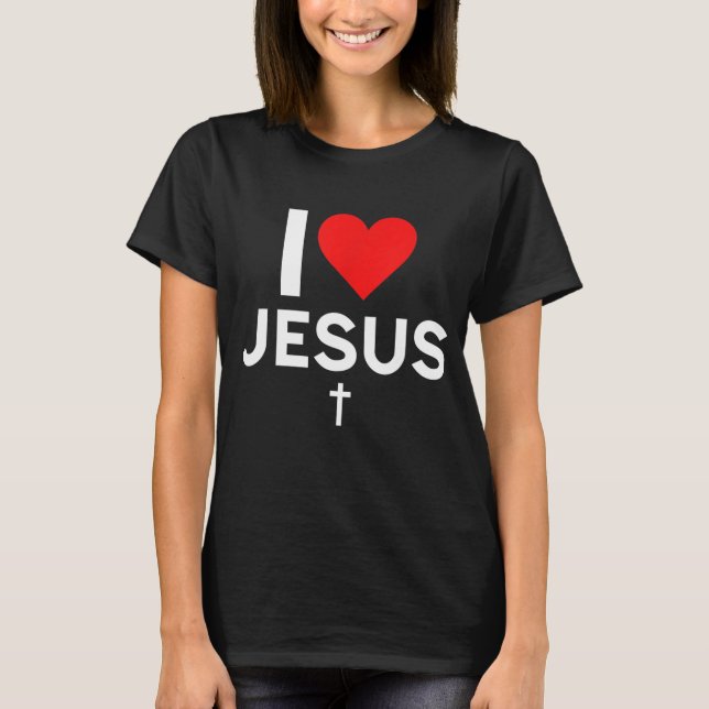 Camiseta Amo a Jesús (Anverso)