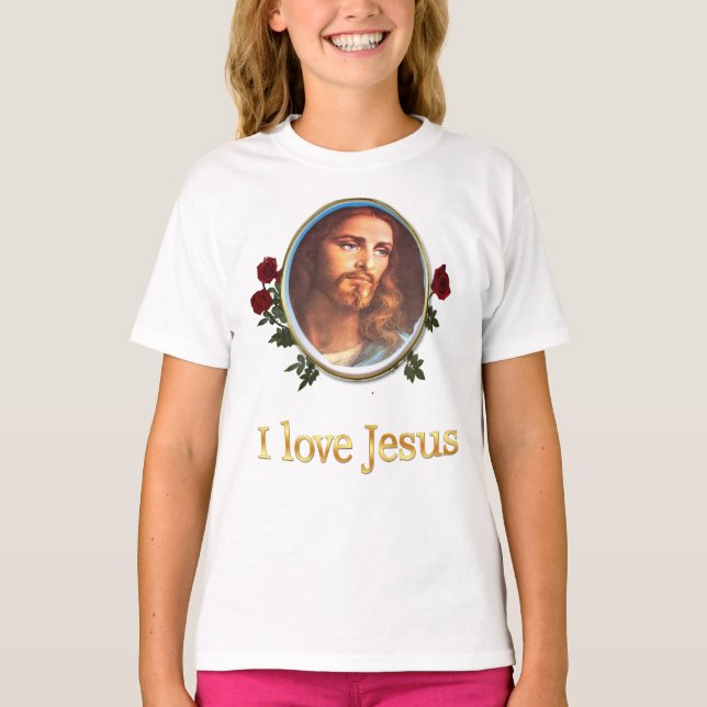 Camiseta Amo a Jesús (Anverso)