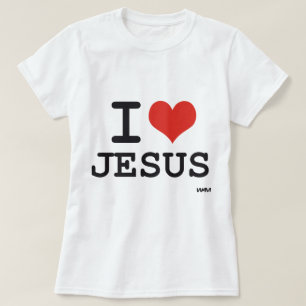 Camiseta Amo a Jesús