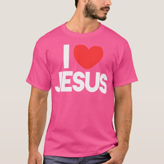 Camiseta Amo a Jesús (Anverso)