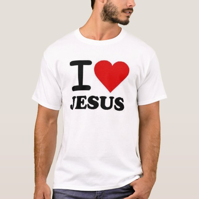 Camiseta Amo a Jesús (Anverso)