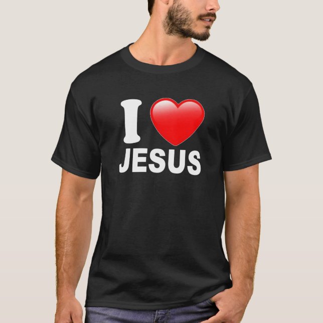 Camiseta Amo a Jesús (Anverso)
