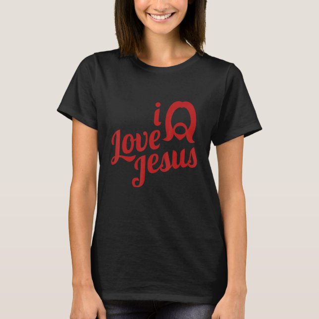 Camiseta Amo a Jesús (Anverso)