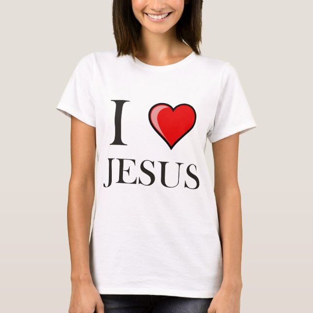 Camiseta Amo a Jesús (Anverso)