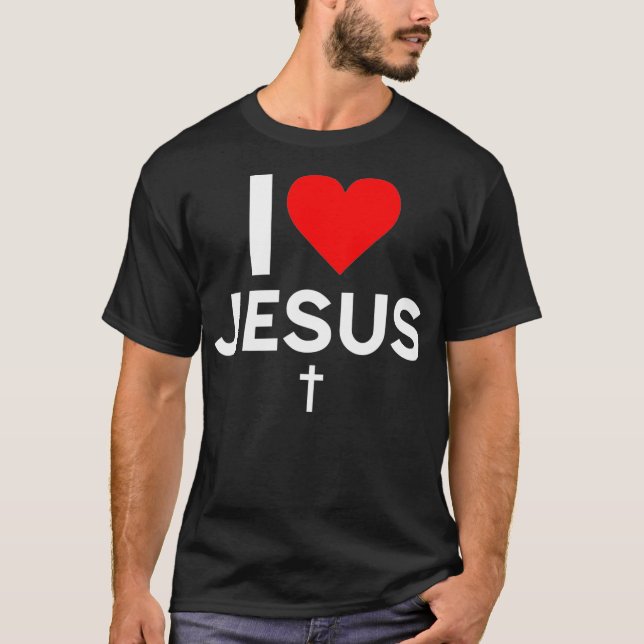 Camiseta Amo a Jesús _3 (Anverso)
