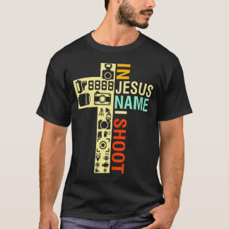 Camiseta Amo A Jesús Y A La Pizza Cristiana Pizza Baker Bas
