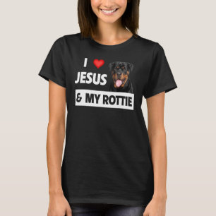 Camiseta Amo A Jesús Y A Mi Padre Mascota De Perro Roto