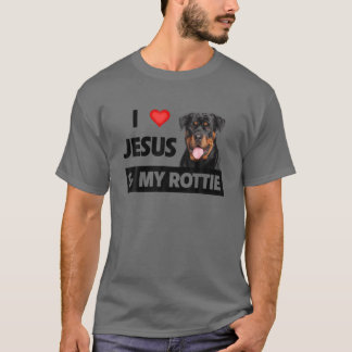 Camiseta Amo A Jesús Y A Mi Padre Mascota De Perro Roto