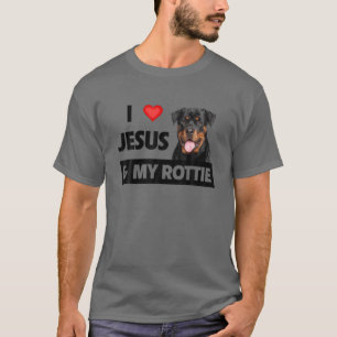 Camiseta Amo A Jesús Y A Mi Padre Mascota De Perro Roto