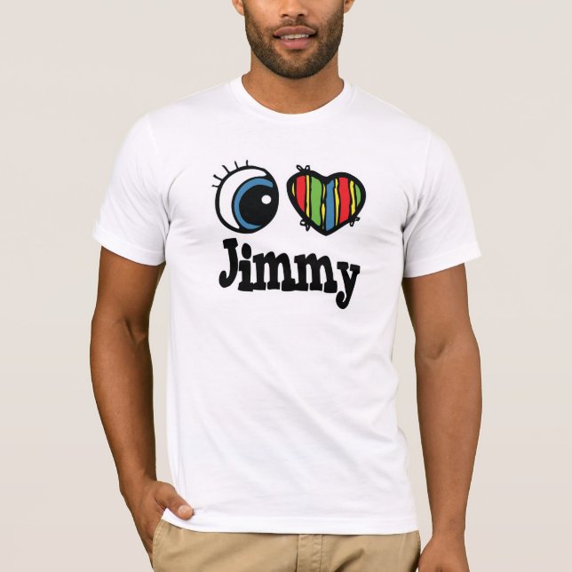 Camiseta Amo a Jimmy (Anverso)